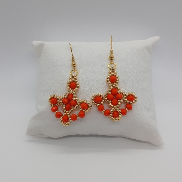 Bohemia Beaded Earrings - Picture 2 of 4